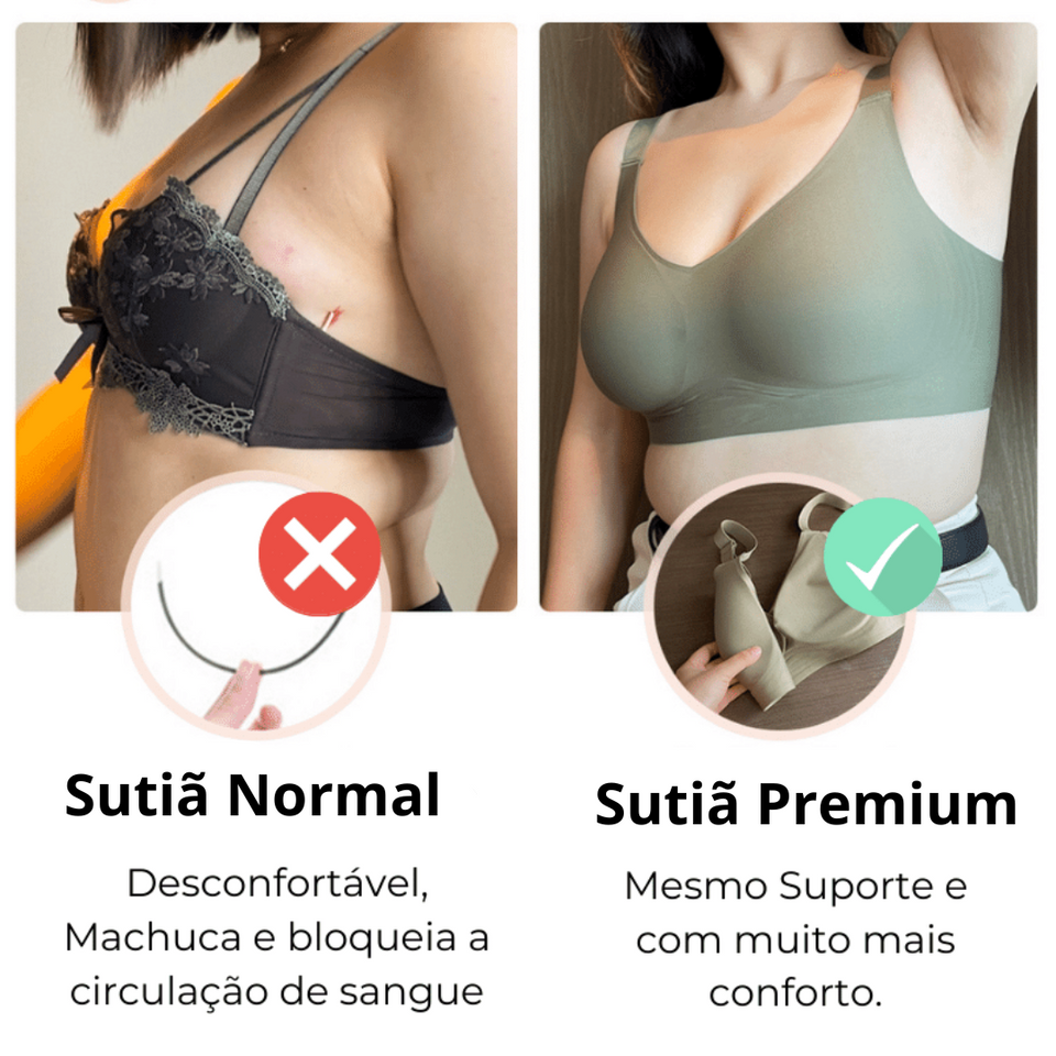 Sutiãs Premium Comfort - 3 SUTIÃS