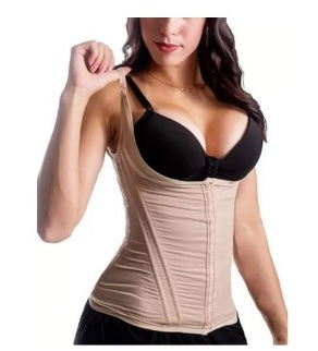 Cinta Modeladora  12 Barbatanas com Alça Corselet